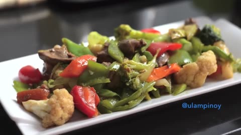 CHOPSUEY (Vegetable Stir-fry) — Ulam Pinoy #28【HD】