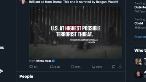 New Trump Campaign Ad Featuring Reagan Narration