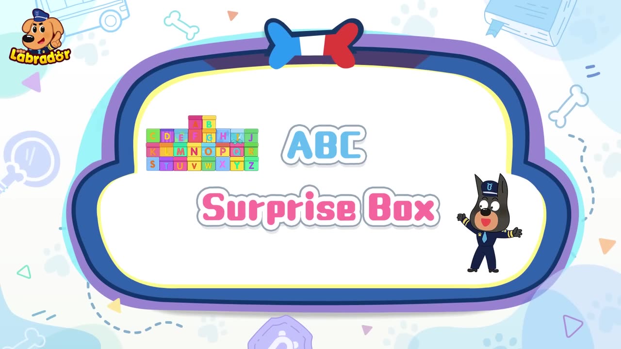 ABC Surprise Box _ A to Z! Kids Learn English Alphabet _ Educational Cartoon _ Sheriff Labrador