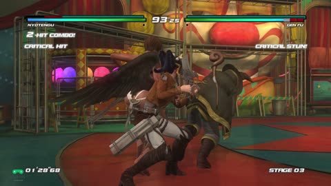 TAG TEAM NYOTENGO AND LISA DEAD OR ALIVE 5 4K 60 FPS GAMEPLAY