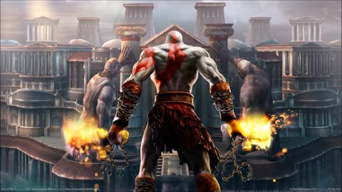 God of war II cratos end