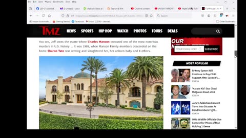 'Full House's' Jeff Franklin Ya Wanna Rent My Home??? It's Got Lots of Manson Murder History