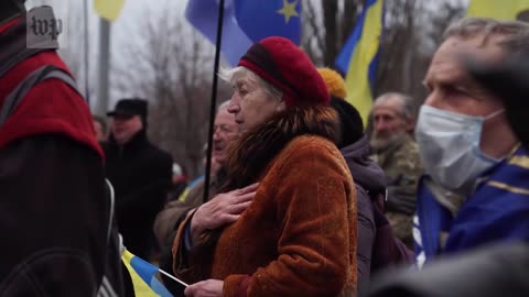 He will be stopped’: Ukrainians vow to stand up to Putin