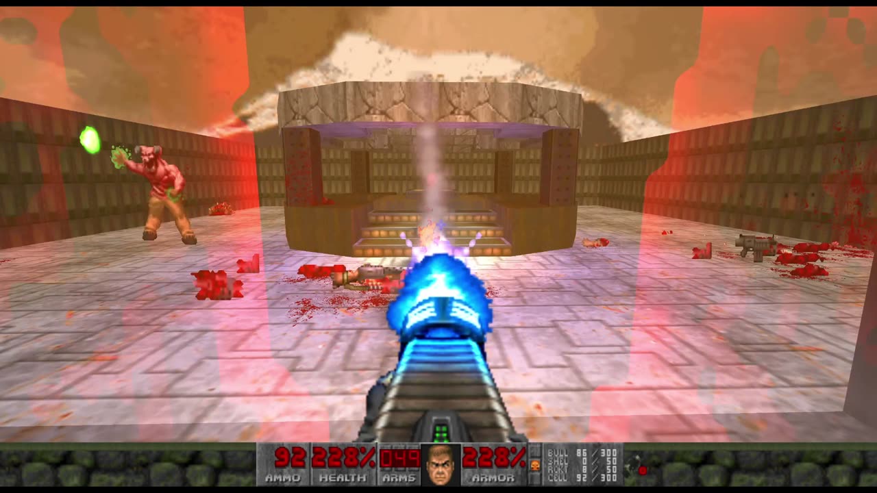 Brutal Doom 2 - Master Levels - Pistol Start - Hard Realism - The Catwalk (CATWALK.WAD, level 3)