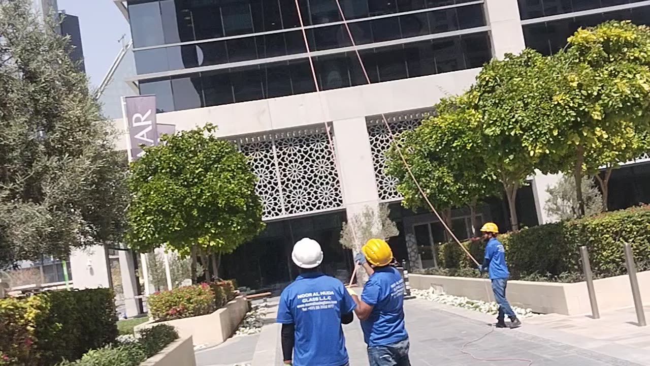 Glass work in Dubai