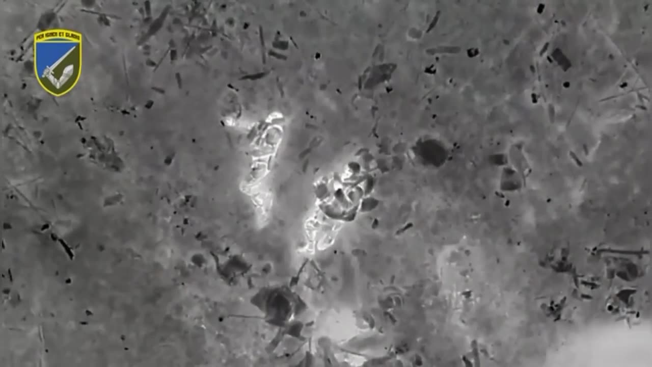 Drone drop on Russian soldier causes him to lose his head