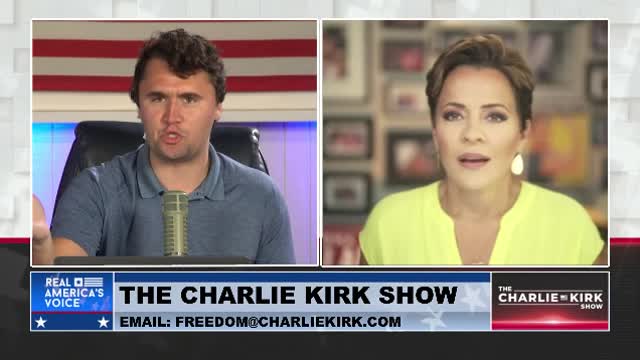 Arizona Gubernatorial Candidate Kari Lake joins Charlie Kirk to talk about why Katie Hobbs is afraid to debate her