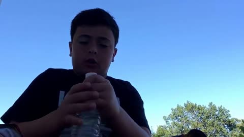 Epic water bottle fail