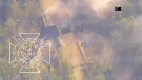 Russian "North Group" destroys a Ukrainian bridge near Okhrimivka. 50.340725, 37.213740.
