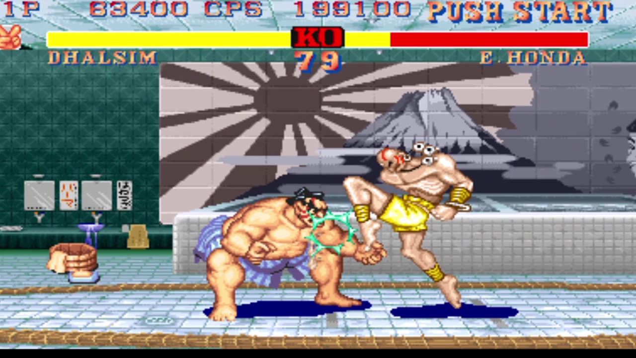 Dhalsim vs E. Honda