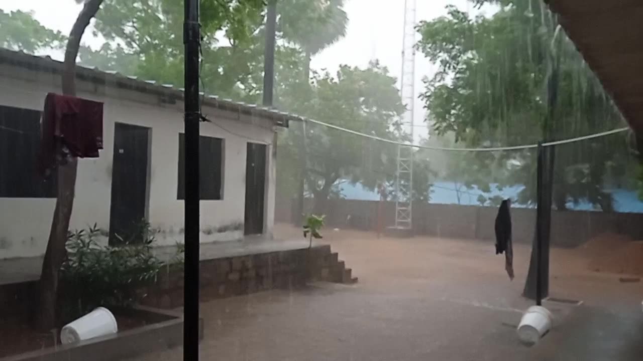 View of rain #vlog