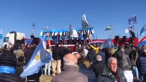 Argentina blocco dei coltivatori