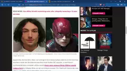 Ezra miller has a new accuser