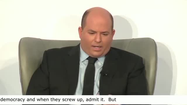 Brian Stelter destroyed by Freshman