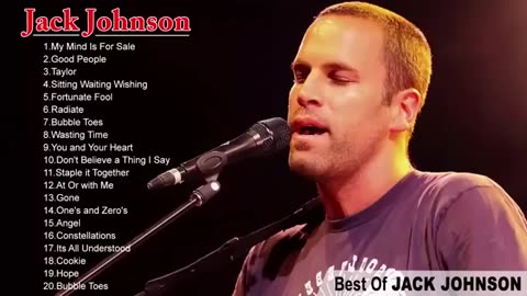 Jack Johnson Greatest Hits Full Album - Best Of Jack Johnson