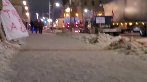 Ottawa protest January 31, 2022 raw video #11