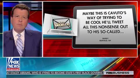 Neil Cavuto responds to angry viewer mail