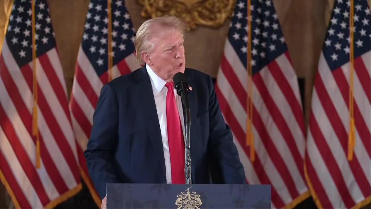 Trump Slams Media, Kamala At Epic Hour-Plus Press Conference At Mar-a-Lago