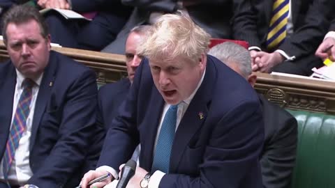 Boris Johnson claims ‘the Kremlin has singled out the UK’ for sanctions on Russi