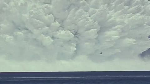 it's a shock, the waves are killer ...