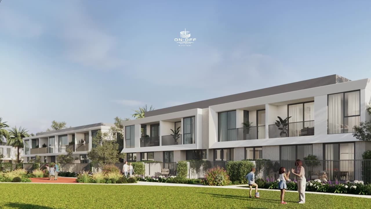 🌴𝐆𝐫𝐞𝐞𝐧𝐯𝐢𝐥𝐥𝐞 3 & 4 Bed Townhouse at Emaar South