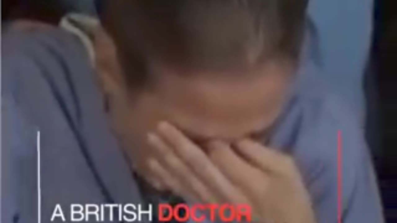 Israeli attacks on Palestine. British doctor cries like a child against attacks