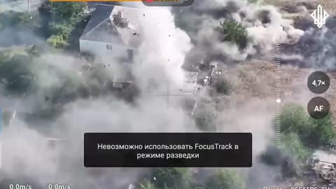 Drones and Artillery Converge on Russian Infantry Group