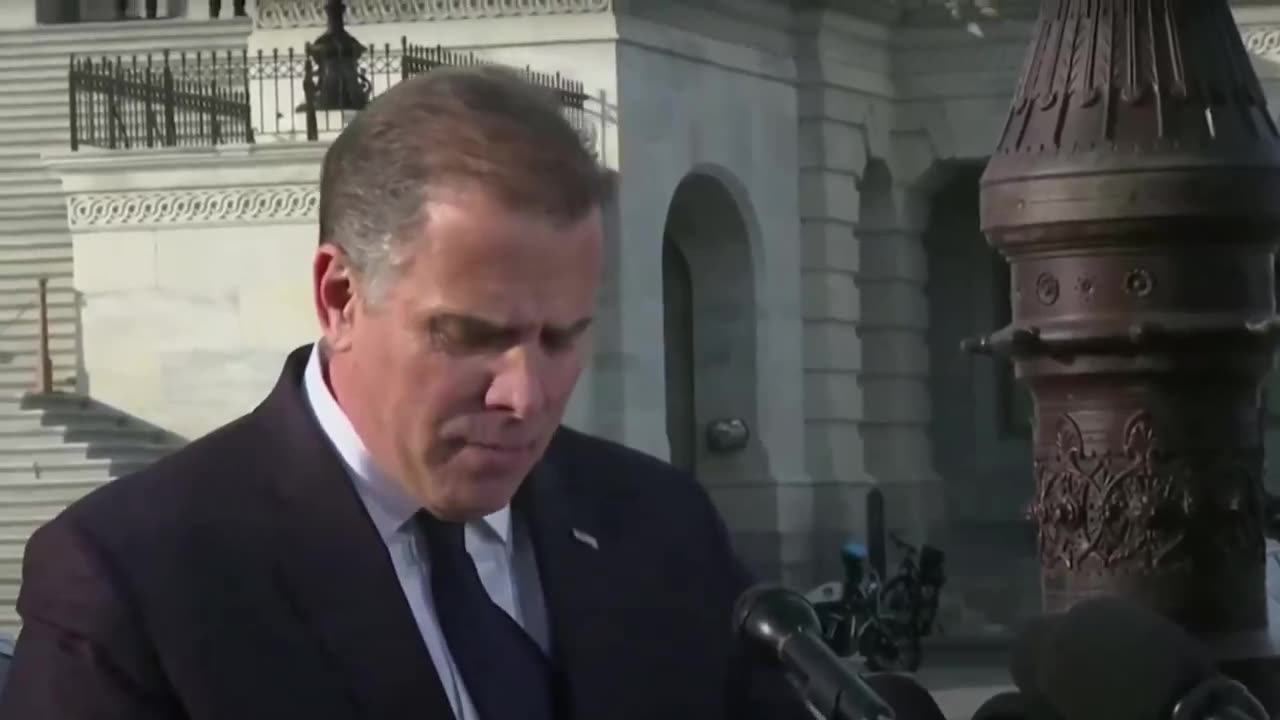 Hunter Biden (Pedophile) Pretending He Has Shame