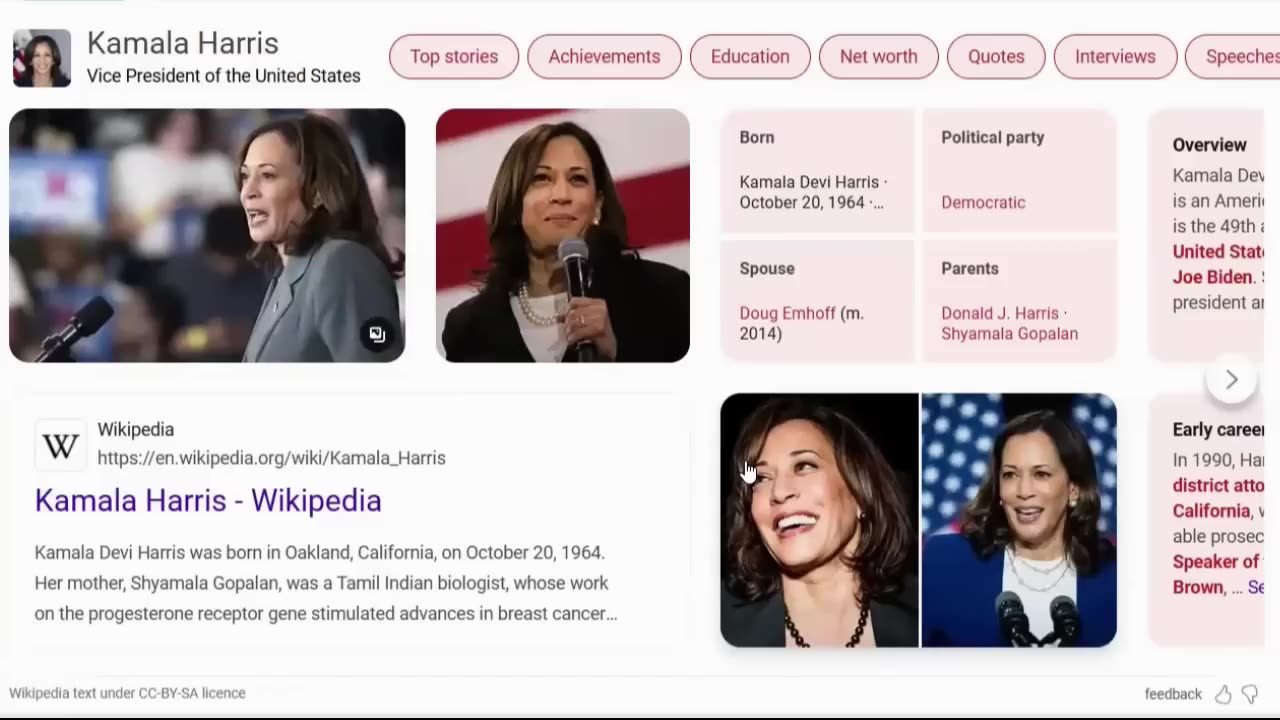 Mind Probe – Kamala Harris – Liz Cross - (July 2024)