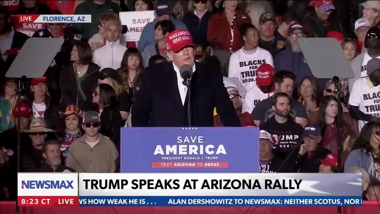 Trump Blast Biden's Failures