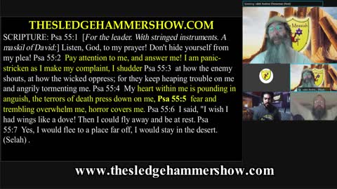 THE SLEDGEHAMMER SHOW SH 315 THE TOOL OF evil IS FEAR