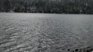 First snow Donner Lake 2020