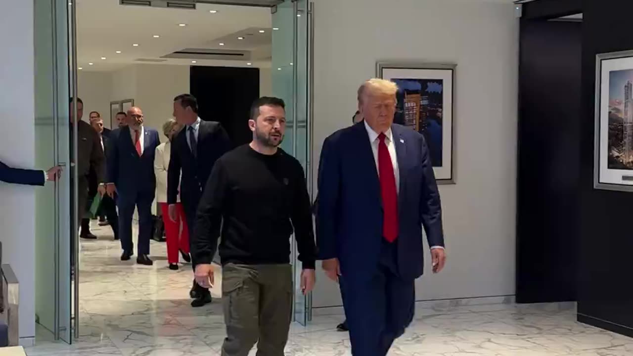 President Trump meets with President Zelenskyy At Trump Tower