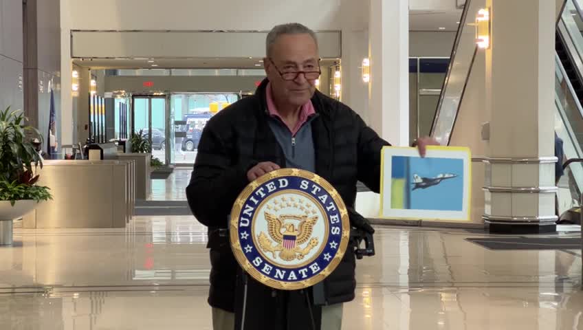 Sen. Chuck Schumer wants free stuff for the Ukrainians