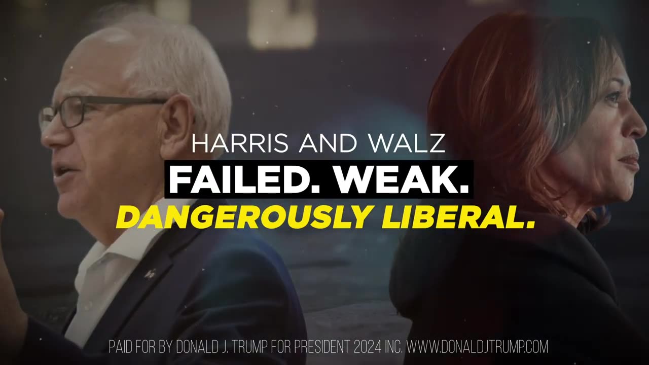 Kamala Harris and Tim Walz: Weak, Failed and Dangerously Liberal