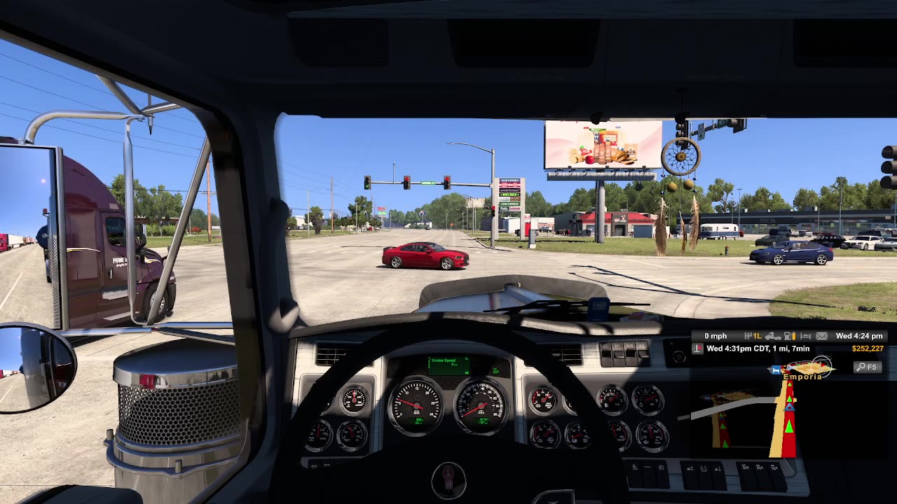 American Truck Simulator - Real companies/traffic