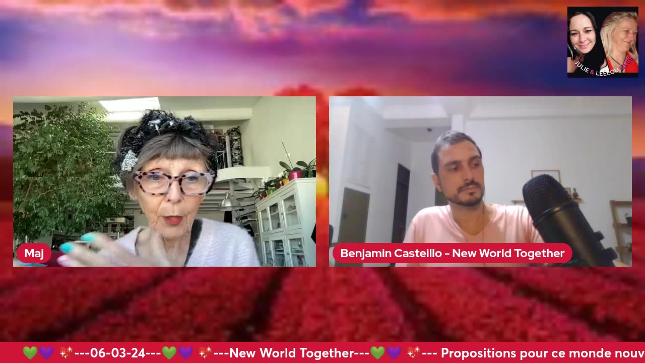 New World Together 06/03 avec Benjamin & Maj