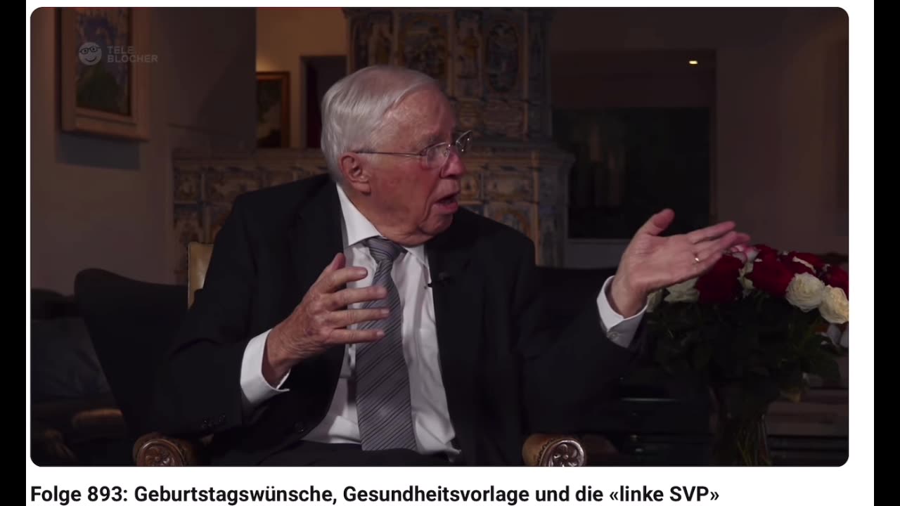 Dr. Christoph Blocher zur Efas Krankenkassen Reform