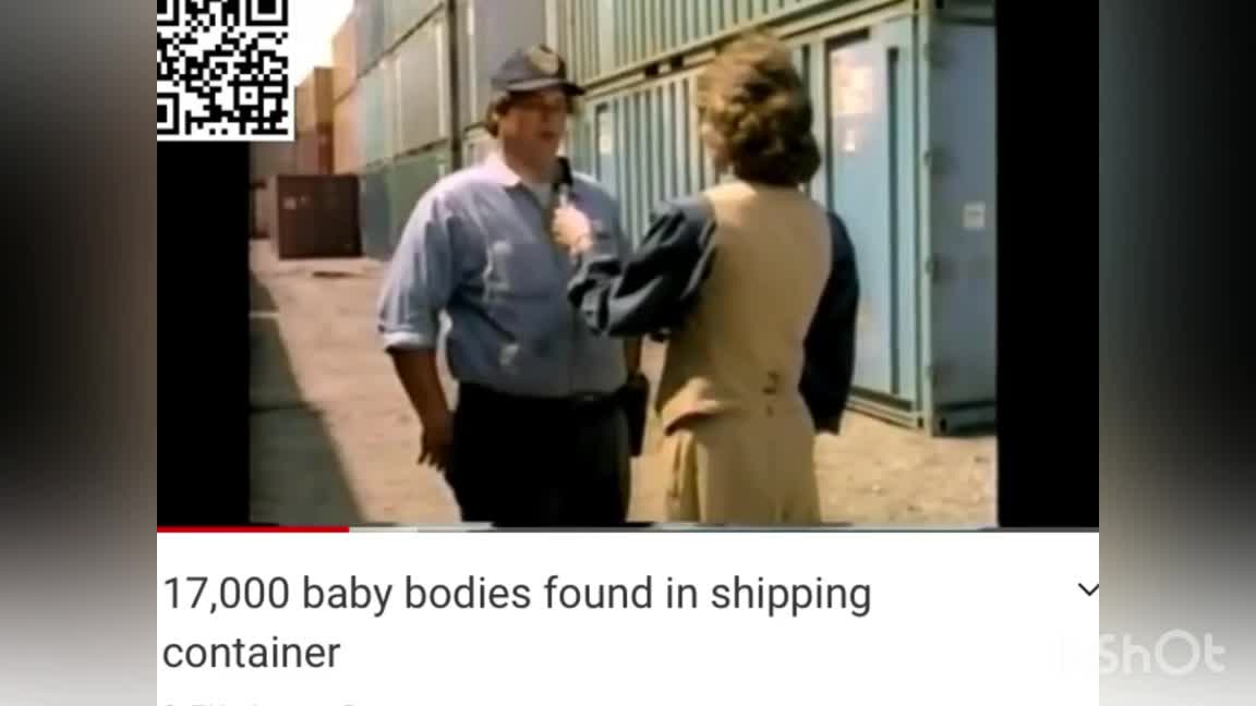 17,000 babies bodies found in shipping container