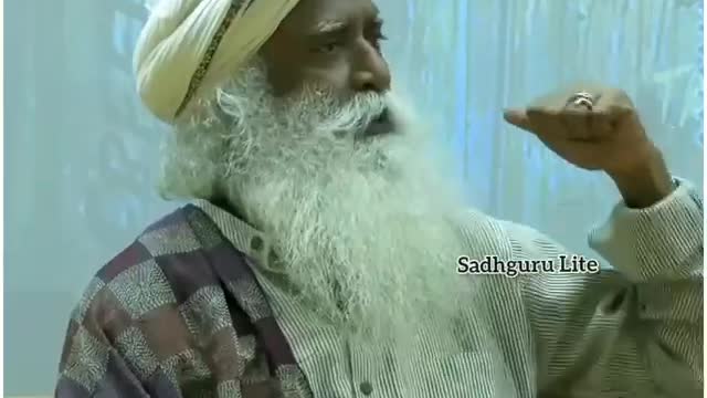 words by sadhguru made audience speechless