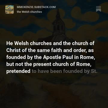 The Welsh Churches