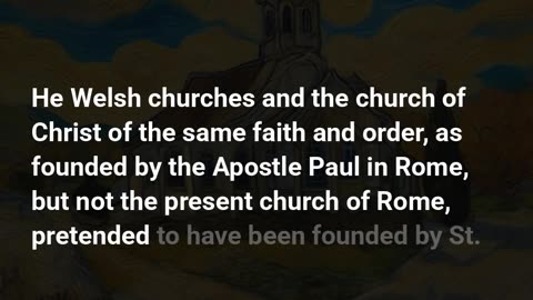 The Welsh Churches