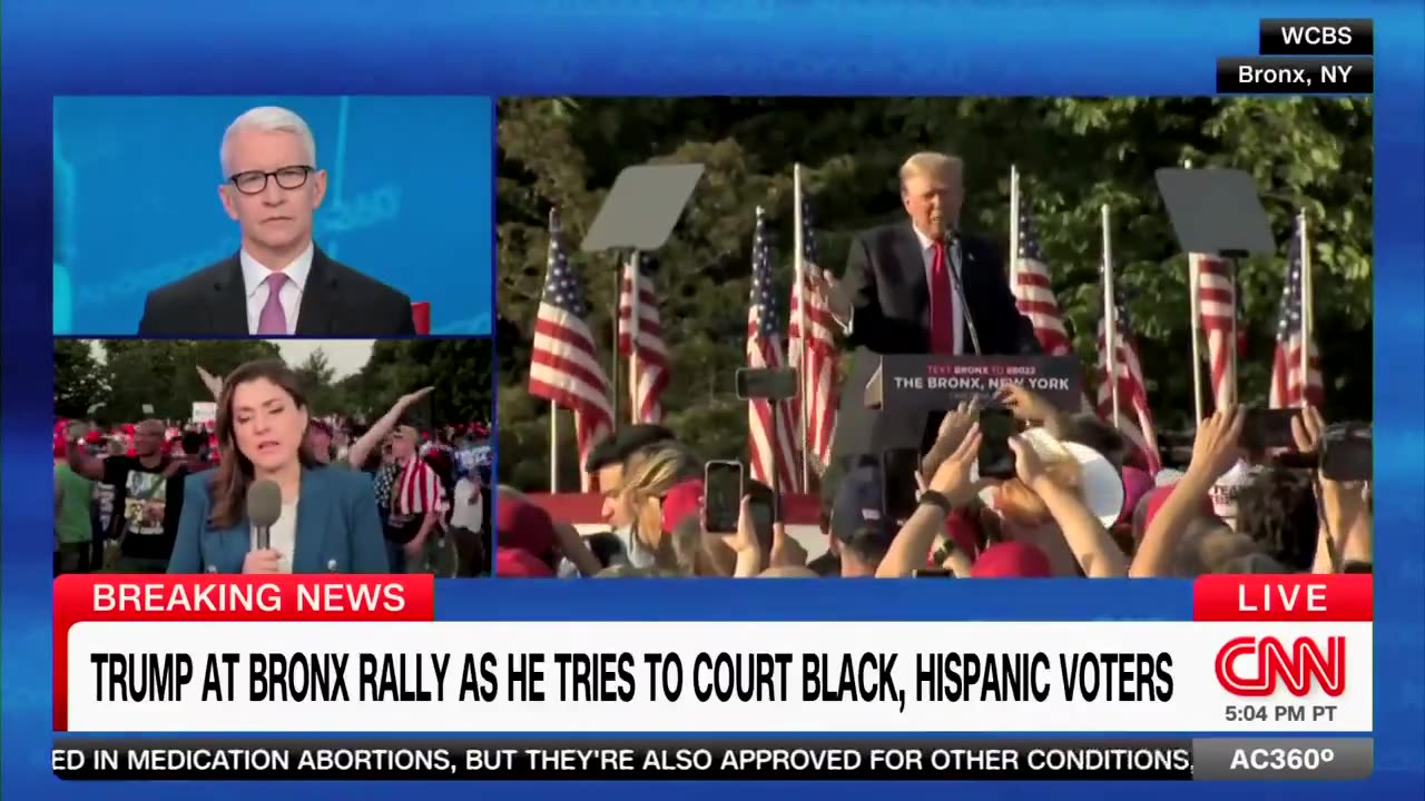 CNN: “Certainly a bigger crowd than I think Democrats would like to see lol