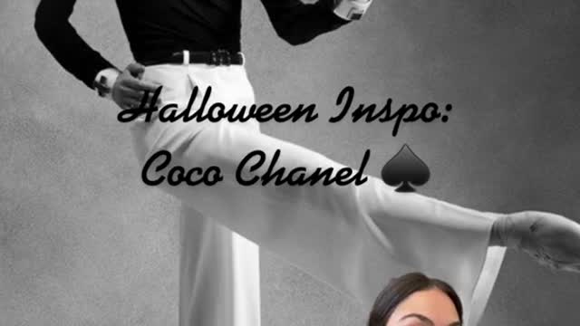 Coco Chanel Halloween costume