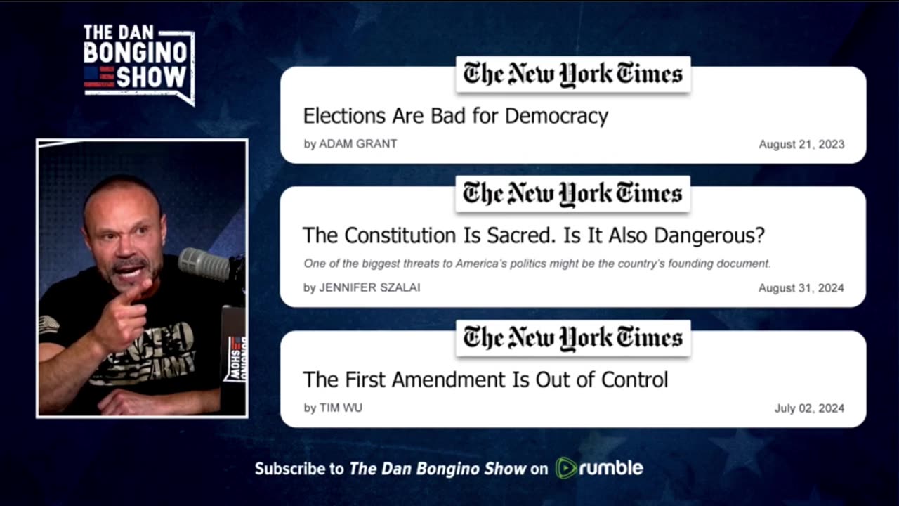 🚨MEDIA OPENLY QUESTIONS U.S. CONSTITUTION🔔RUREADY?