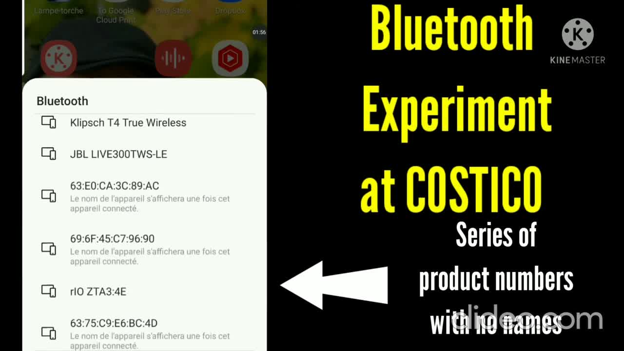 Faites le vous meme, bluetooth identifies les 💉💉