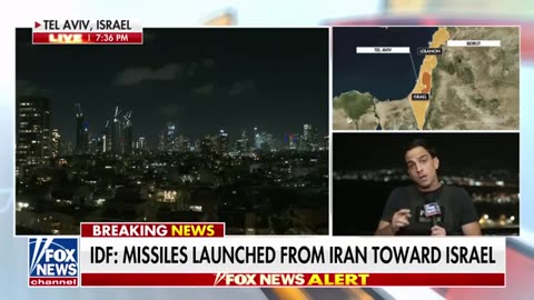 IDF reports Iran launched missiles at Israel_ BREAKING