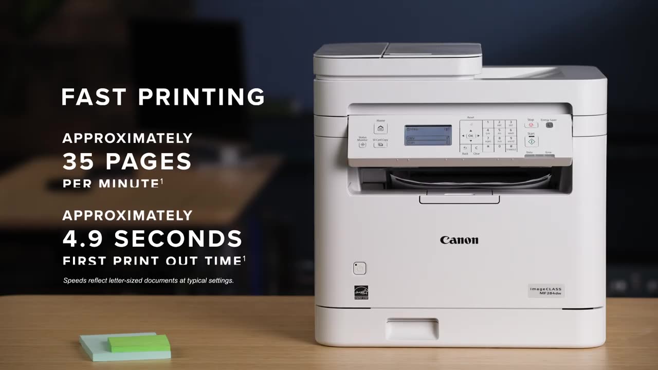 Canon imageCLASS MF284dw - Multifunction, Wireless, Duplex Laser Printer