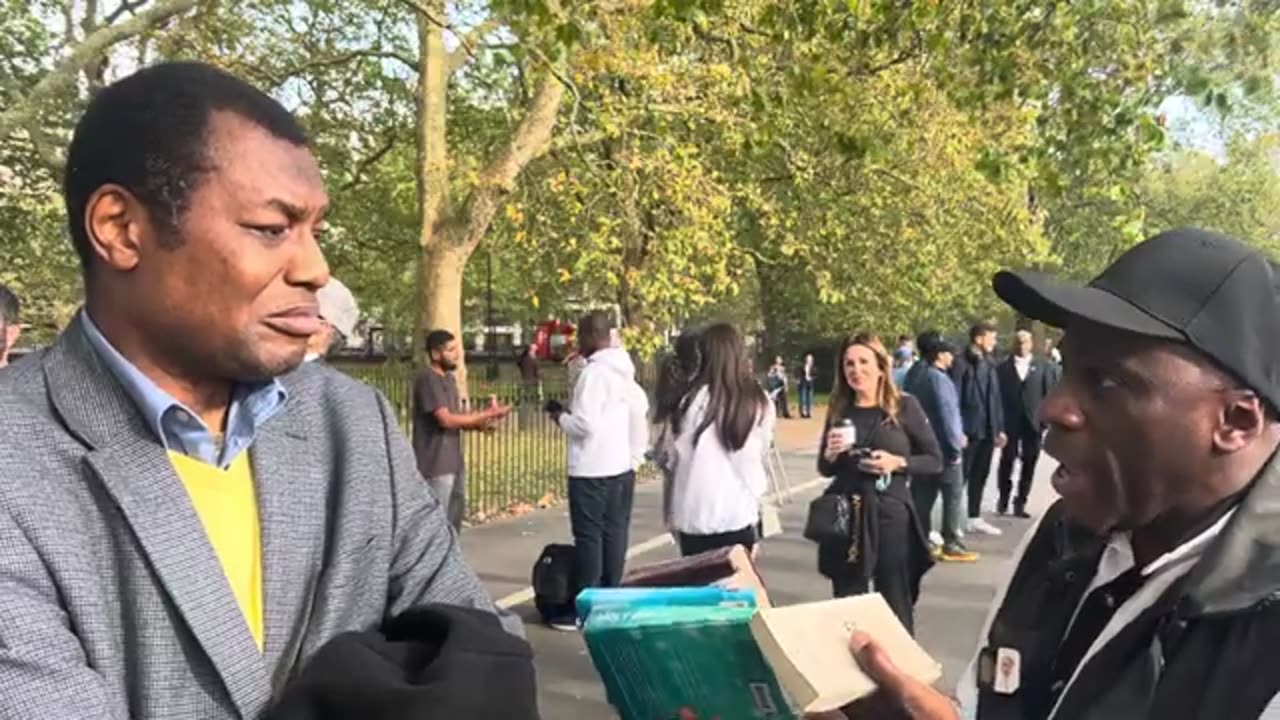 A Must Watch! African Christian Preachers Vs Lamin At London Speakers Corner