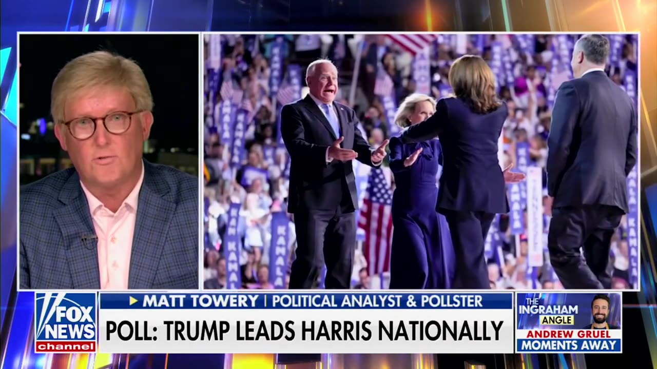 Pollster Matt Towery On Kamala Harris's Rebranding Efforts